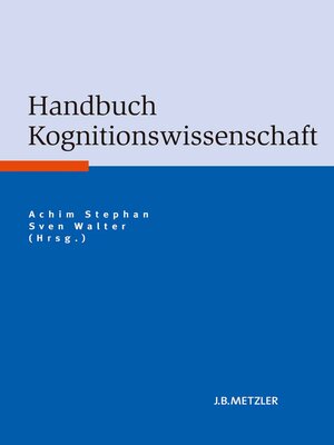 cover image of Handbuch Kognitionswissenschaft